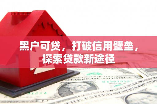 陆川黑户可贷，打破信用壁垒，探索贷款新途径