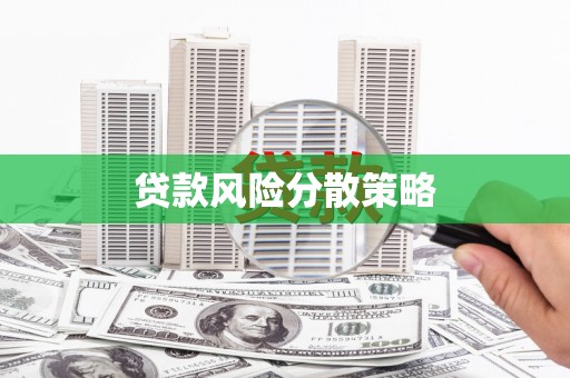 盖州贷款风险分散策略