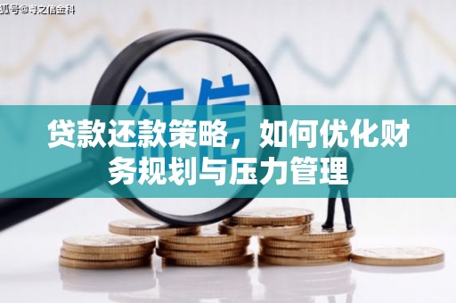 宛城贷款还款策略，如何优化财务规划与压力管理