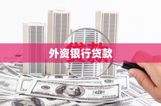 大宁外资银行贷款
