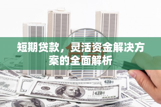 富川短期贷款，灵活资金解决方案的全面解析