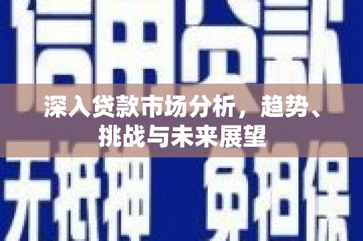 横沥深入贷款市场分析，趋势、挑战与未来展望