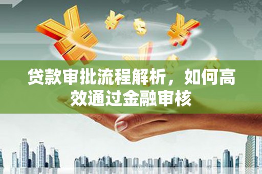 大足贷款审批流程解析，如何高效通过金融审核