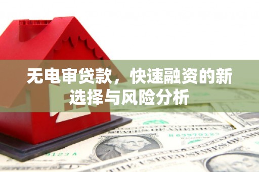 新都无电审贷款，快速融资的新选择与风险分析