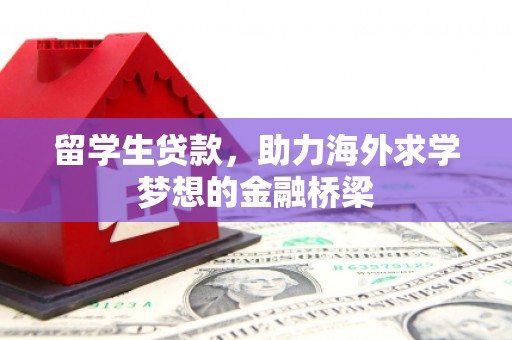 宝应留学生贷款，助力海外求学梦想的金融桥梁