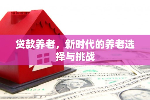 灯塔贷款养老，新时代的养老选择与挑战