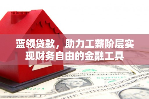 板芙蓝领贷款，助力工薪阶层实现财务自由的金融工具