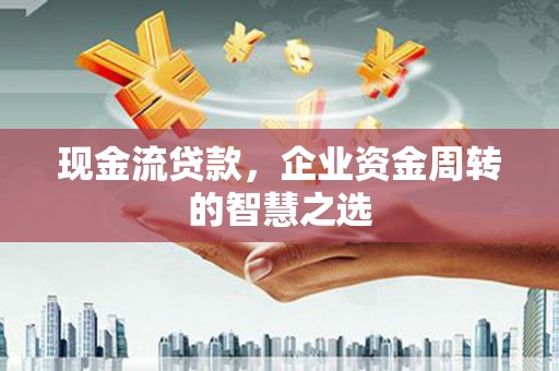 宿松现金流贷款，企业资金周转的智慧之选