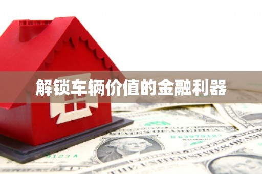 桐城解锁车辆价值的金融利器